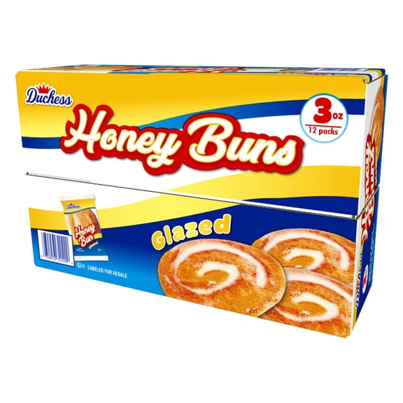 Duchess Honey Buns, 3 oz., 12 pk.