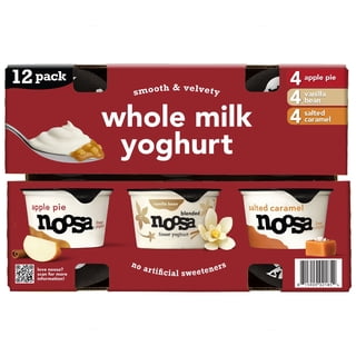 Noosa Whole Milk Yogurt Fall Variety Pack, 12 ct., 4 oz each