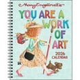 thumbnail image 1 of Mary Engelbreit's You Are a Work of Art 2026 Monthly/Weekly Planner Calendar, 1 of 6