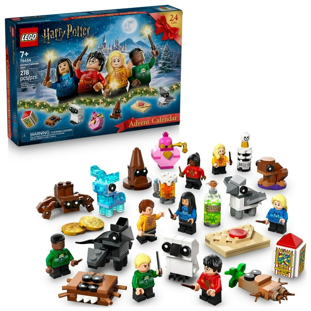 LEGO Harry Potter Advent Calendar 2025 Kids Building Toy, 278 pc.