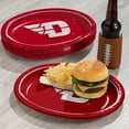 thumbnail image 5 of NCAA Oval Paper Plates, 10" x 12", 50 ct., Choose Team, 5 of 7