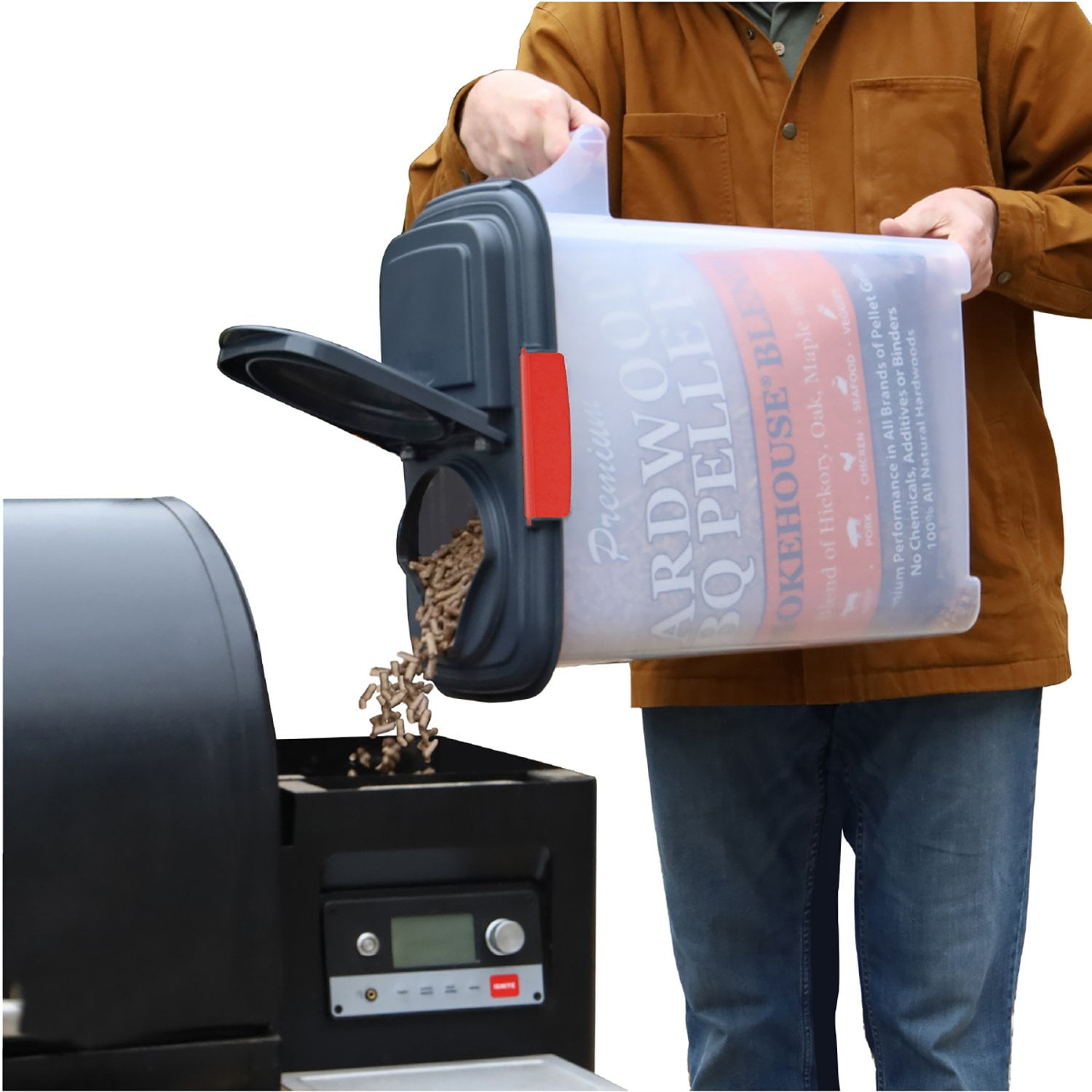 Buddeez Weatherproof Storage Container for Large Bags of Wood