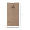 thumbnail image 2 of Duro Brown Paper Bag, 8# Kraft Bags, 500 ct., 2 of 6