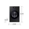 thumbnail image 3 of Samsung 5.3 cu. ft. Bespoke All-in-One Ultra Capacity Washer and Heat Pump Dryer, 3 of 8