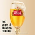 thumbnail image 5 of Stella Artois Lager Beer, 11.2 fl. oz. bottle, 18 pk., 5 of 7