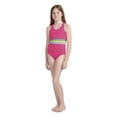 thumbnail image 2 of Hurley Girls 2-Piece Braided Ruffle Tankini, 2 of 6