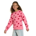 thumbnail image 2 of Scotch & Soda Girls Valentine's Day Crewneck Sweatshirt, 2 of 9