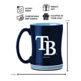 thumbnail image 3 of Logo Brands Tampa Bay Rays 14oz Relief Mug Set, 3 of 5