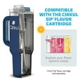 thumbnail image 2 of Cirkul 40oz Raindrop Tumbler Starter Kit + 4 Flavor Cartridges, 2 of 3