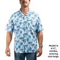 thumbnail image 6 of Habit Men's Short Sleeve 50+ UPF Camp Fishing Shirt, 6 of 8