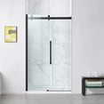 thumbnail image 2 of OVE Decors Bel 48" W x 78-3/4" H Frameless Soft-Close Sliding Shower Door, 2 of 9
