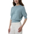 thumbnail image 6 of Frye Women's Short Sleeve Sweater, 6 of 8