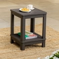 thumbnail image 1 of Keter Deluxe Side Table with Shelf, 1 of 8