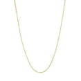 thumbnail image 1 of Diamond Cut Singapore Chain Necklace in 14K Yellow Gold, 1 of 5