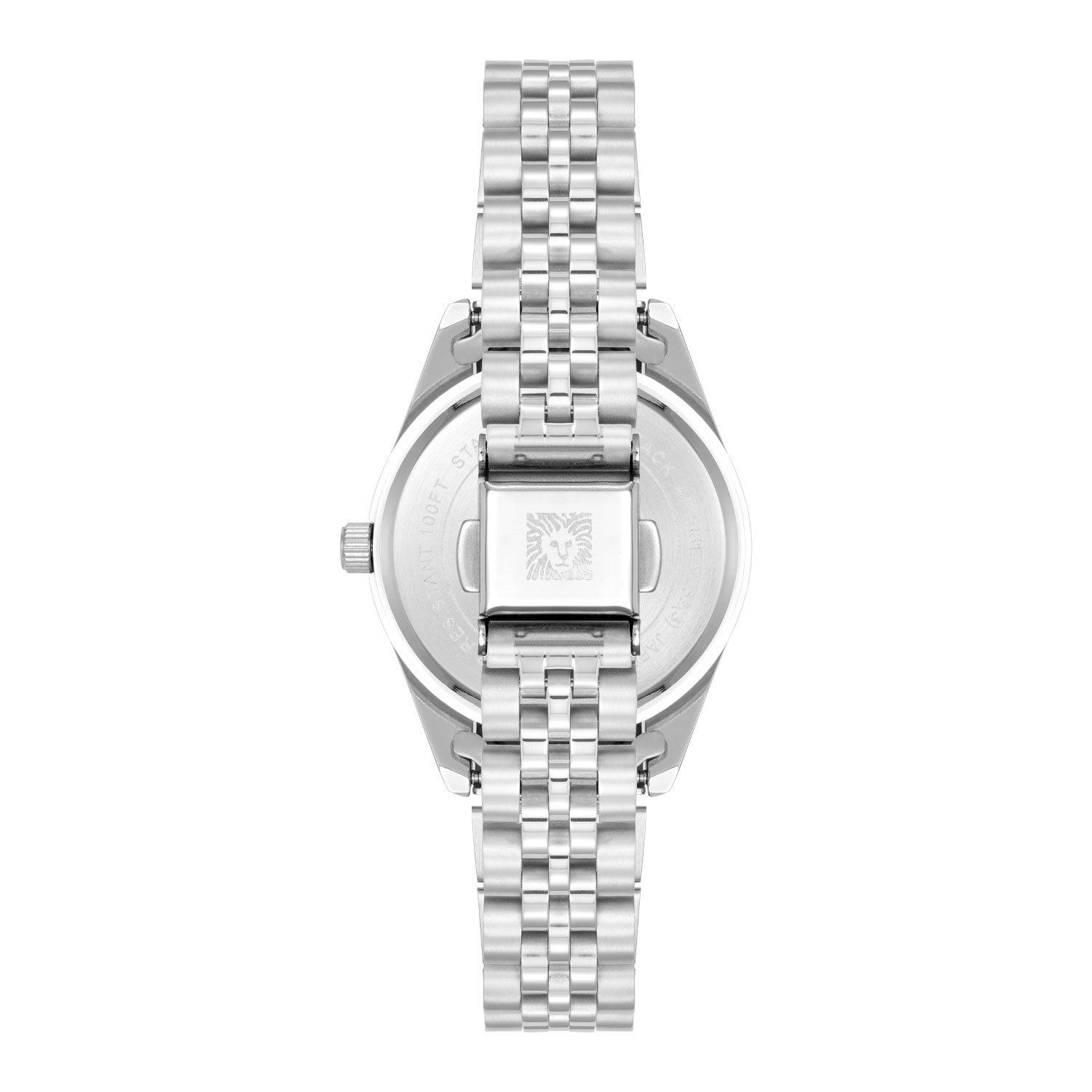 Anne Klein Diamond Collection Analog Silver Bracelet Watch 