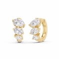 thumbnail image 1 of Lab Created Oval Diamond 0.96 CT. T.W Earrings in 14K Gold, 1 of 7