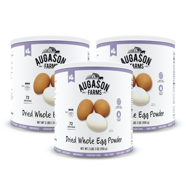 Augason Farms Dried Whole Egg Mix (33 oz., 3 pk.) - Samsclub.com