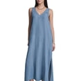 thumbnail image 7 of DKNY Women's Chambray Maxi Dress, 7 of 8