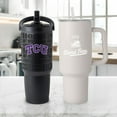 thumbnail image 2 of Logo Brands TCU Horned Frogs Stainless Steel Tumbler Set, 2 of 7