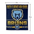 thumbnail image 7 of Logo Brands South Florence High School 60"x70" Super Plush Blanket, 7 of 7