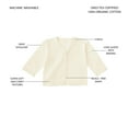 thumbnail image 5 of Member's Mark Baby 2-Pack Organic Cardigan, 5 of 6