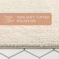 thumbnail image 4 of Town & Country Everyday Ultra Plush Solid Tufted Border Bath Mat 20"x32", 4 of 10