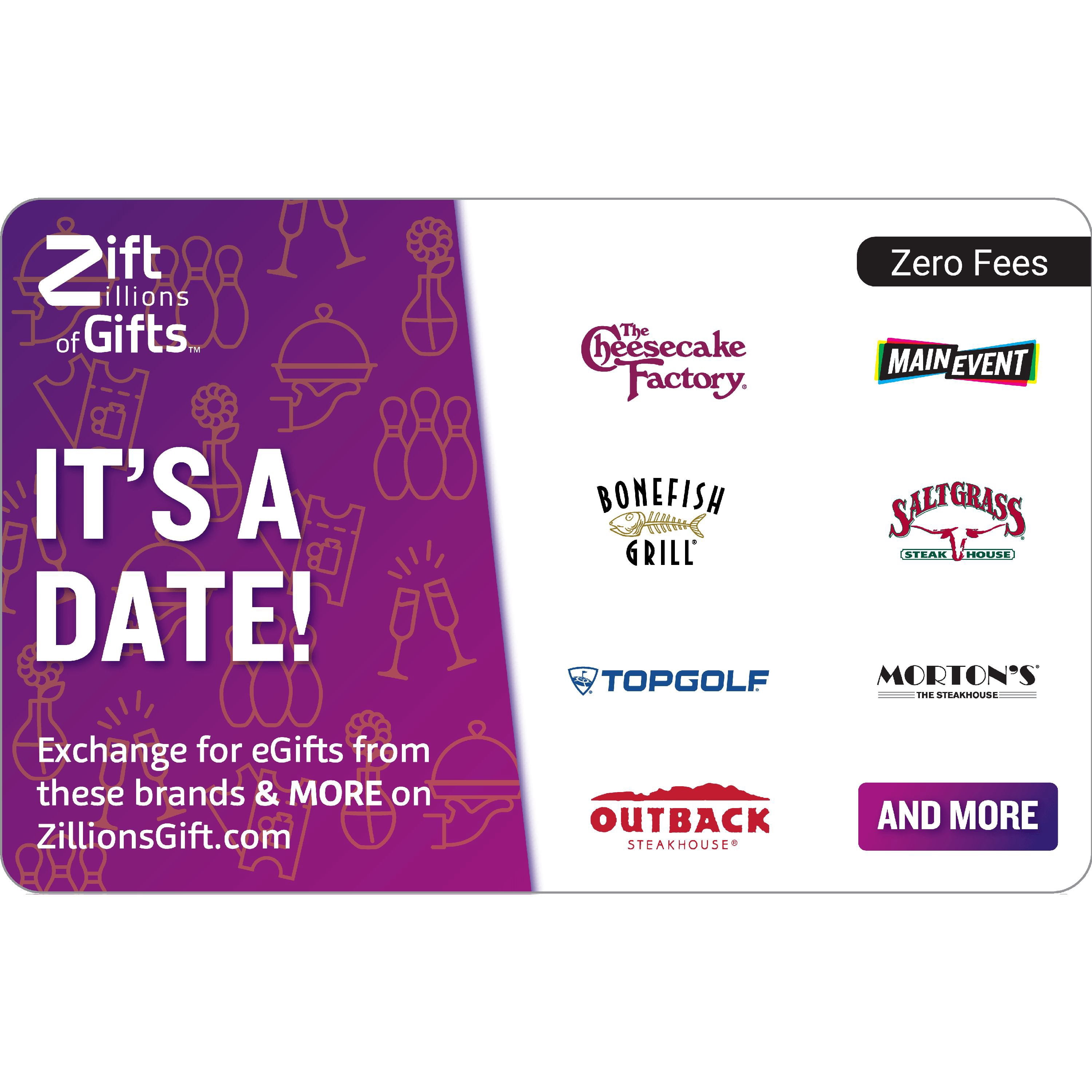 Zaxby's gift card