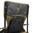 thumbnail image 3 of Logo Brands New Orleans Saints Sideline XL Chair, 3 of 7