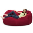 thumbnail image 3 of Comfy Sacks 6’ Memory Foam Bean Bag Lounger, Choose Color, 3 of 3