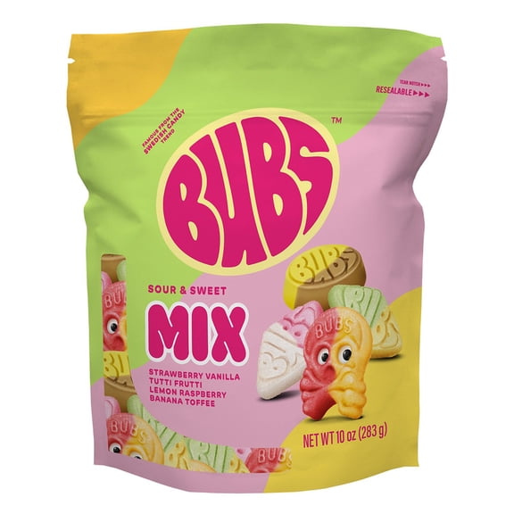 BUBS Swedish Candy Variety Mix Gummy Candy, 21 oz.