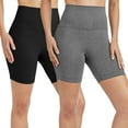 thumbnail image 1 of Member's Mark Women's 2 Pack Zen High Rise 7" Bike Shorts, 1 of 10