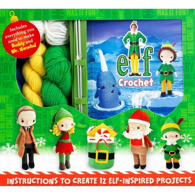Elf Crochet Kit, Mixed Media