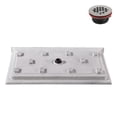 thumbnail image 9 of Streamline 60 in. x 36 in. Alcove Acrylic Shower Base With Left, Center or Right Drain / Glossy Black or White, 9 of 9