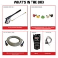thumbnail image 12 of Simpson 3600 PSI at 2.5 GPM HONDA® GX200 with AAA® Triplex Plunger Pump Cold Water Professional Gas Pressure Washer, 12 of 16