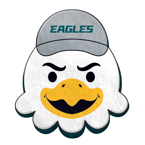 Logo Brands Philadelphia Eagles Puff Pillow