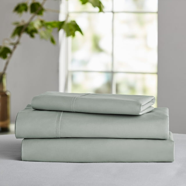 Member's Mark 400-Thread-Count Percale Cotton Sheet Set, Assorted Sizes
