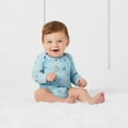 thumbnail image 2 of Member's Mark Baby 4-Pack Long Sleeve Organic Cotton Bodysuit, 2 of 10