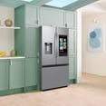 thumbnail image 4 of Samsung 25 cu. ft. Counter Depth French Door Refrigerator w/ Family Hub, 4 of 10