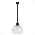 thumbnail image 8 of Hunter Cypress Grove with Clear Holophane Glass 1 Light Pendant Ceiling Light Fixture, 8 of 8