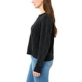 thumbnail image 4 of Seven7 Women's Long Sleeve Waffle Crewneck Top, 4 of 7