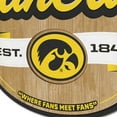 thumbnail image 4 of YouTheFan Iowa Hawkeyes 17"x12.5" 3D Multi-Layered Fan Cave Sign, 4 of 5