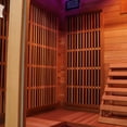 thumbnail image 10 of Hybrid Cedar Elite Premium 3-4 Person Sauna with 9 Carbon Heaters, 10 of 22