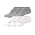 thumbnail image 1 of Under Armour Women's 6-Pack Cotton No-Show Sock, 1 of 7