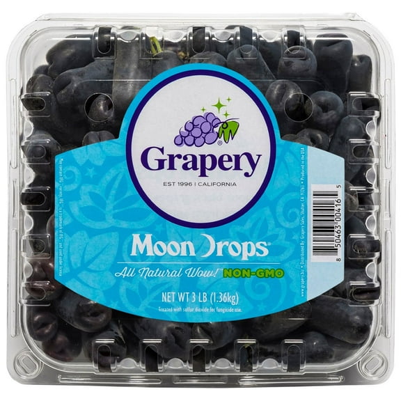 Moon Drop Seedless Grapes, 3 lbs.