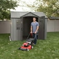 thumbnail image 17 of Lifetime 10' x 8'  Rough Cut Outdoor Storage Shed, 17 of 26