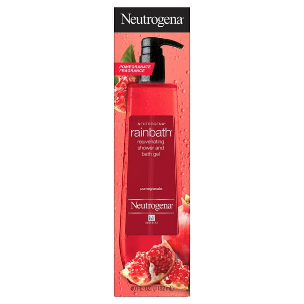 Neutrogena Rainbath Rejuvenating Shower and Bath Gel, Pomegranate, 40 fl. oz.