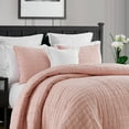 thumbnail image 3 of Swift Home Oversized Crinkle Enzyme Wash Quilted Coverlet, Assorted Sizes, 3 of 6