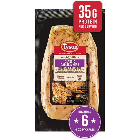 Tyson Garlic Herb Chicken Breast