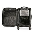 thumbnail image 4 of Brookstone Harbor 21" Carry-On Softside Spinner Luggage, Choose Color, 4 of 9