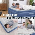 thumbnail image 16 of Bestway 22" King Air Mattress w/ Pump and Antimicrobial Coat, 16 of 16